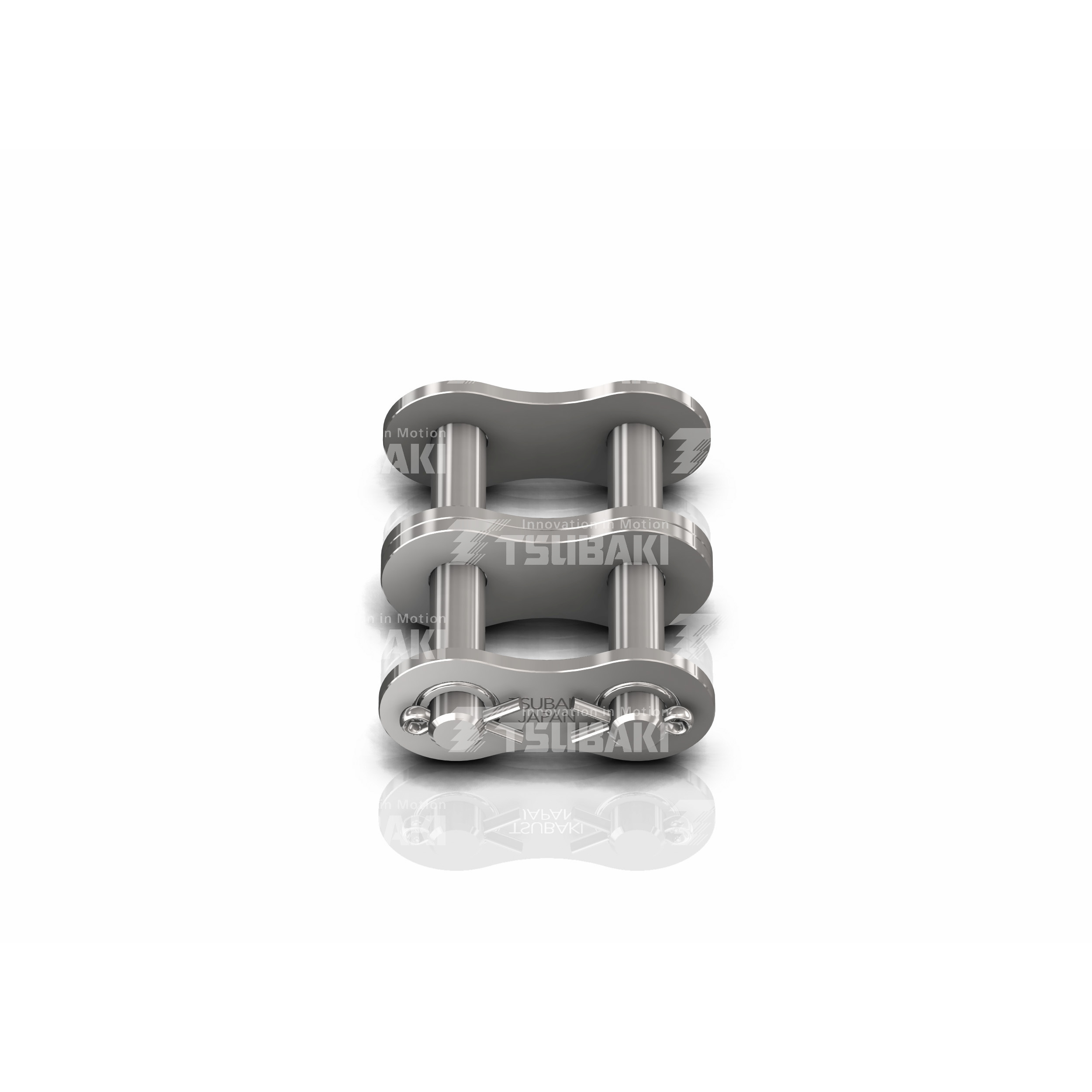 Attache Rapide Avec Goupille Rs Inox Duplex Pas 19,05 Mm (p=3/4) RS12B SS 2 CL CP TSUBAKI RS12B SS 2 CL CP TSUBAKI