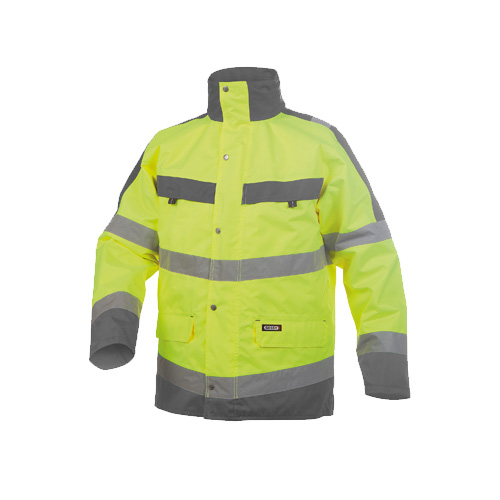 Veste Signalisation Atlantis 100% Pe Jaune-gris Tl Xl
