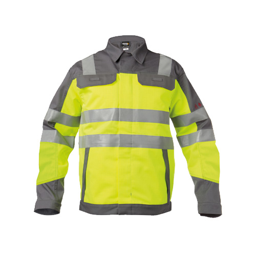 Jas Franklin 330gr Geel/grijs - Mt 2xl