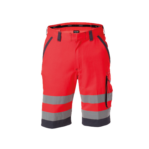 Short Lucca 290gr Rood/grijs - Mt 52