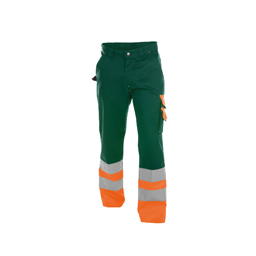Pantalon Haute Visibilite Omaha Vert/orange Tl 36