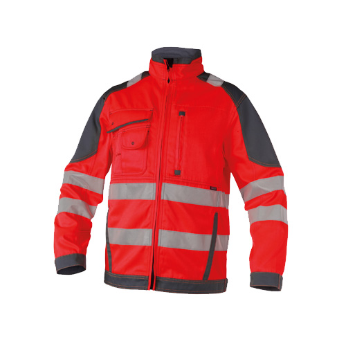 Jas Orlando 290gr Rood/grijs - Mt Xs