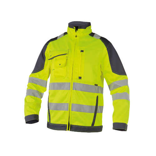 Jas Orlando 290gr Geel/grijs - Mt 2xl